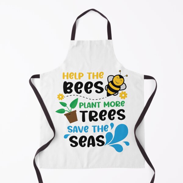 Item preview, save the bees, plant the trees, clean the seas designed and sold by AdelDa19.