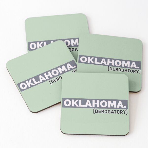 Item preview, Oklahoma (derogatory) designed and sold by bewareofpossum.