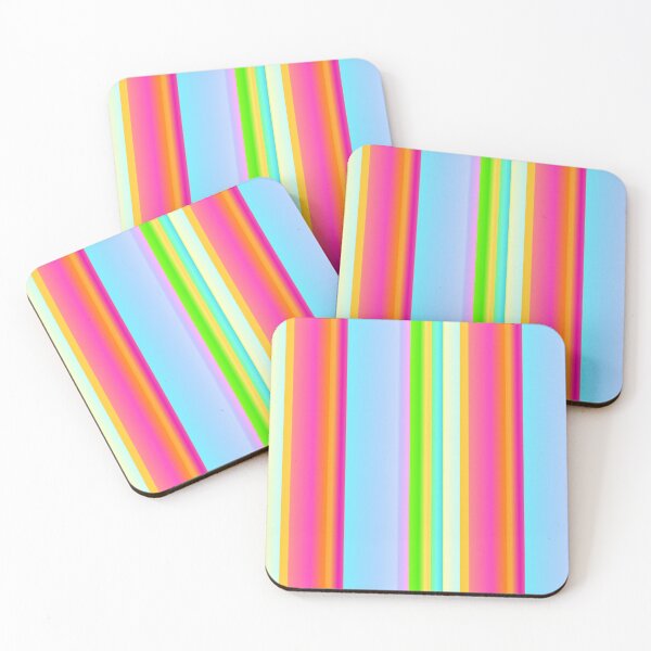 Item preview, Multicolored vibrant stripes | multicolored stripes designed and sold by lausn.