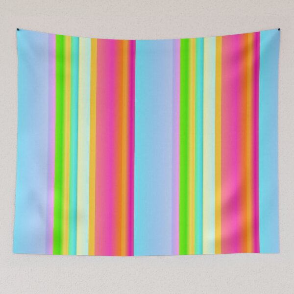 Item preview, Multicolored vibrant stripes | multicolored stripes designed and sold by lausn.