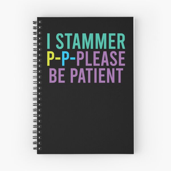 Item preview, I stammer- please be patient designed and sold by S-L-B-Designs.