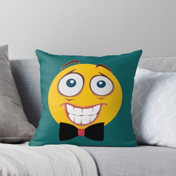 Item preview, Naughty grinning Emoji Fitted  designed and sold by veroniaclothing.