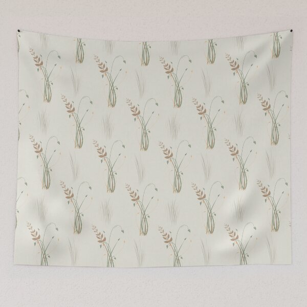 Item preview, neutral botanical grasses designed and sold by Marla-und-Bob.