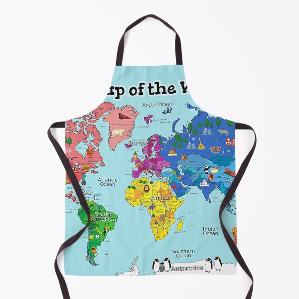 Item preview, Map Of The World Vacation Animal - Aesthetic Poster designed and sold by maneisy.