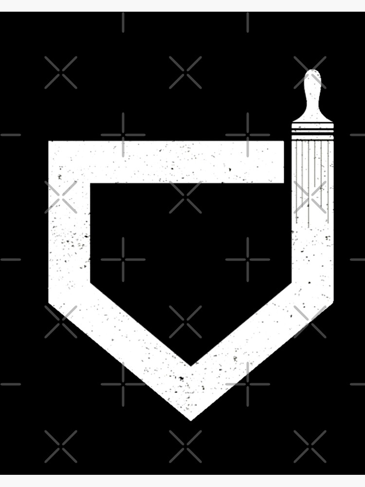 "Baseball Paint The Corner Design" Poster for Sale by BrittanyHump