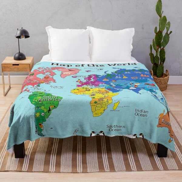 Item preview, Map Of The World Vacation Animal - Aesthetic Poster designed and sold by maneisy.