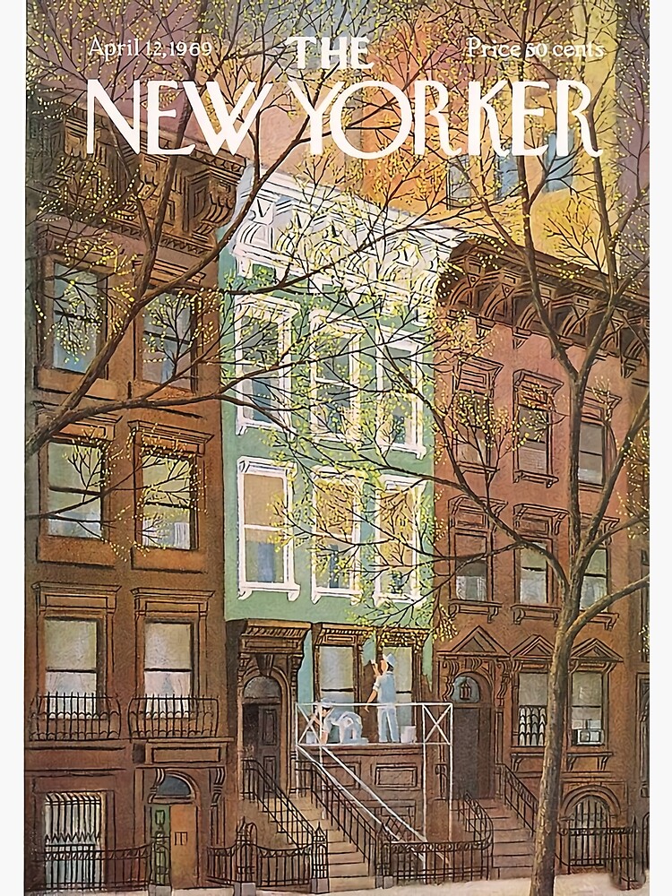 Discover New Yorker April 12th, 1969 Premium Matte Vertical Poster