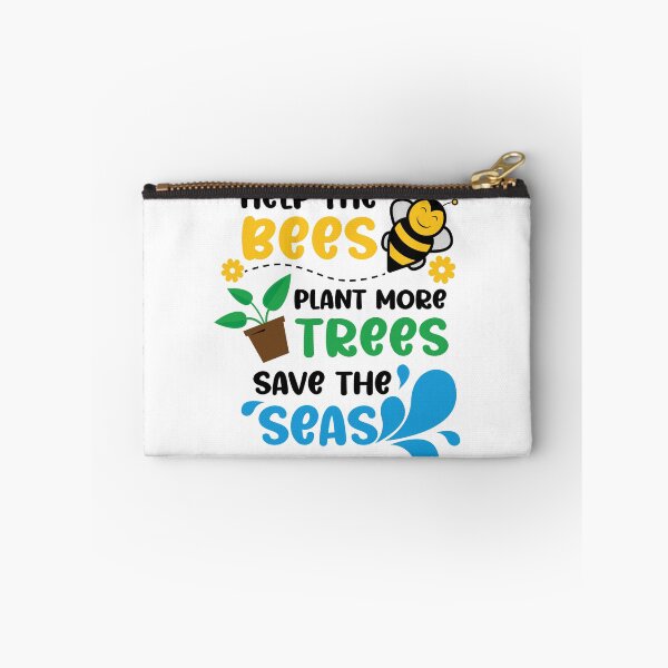 Item preview, save the bees, plant the trees, clean the seas designed and sold by AdelDa19.