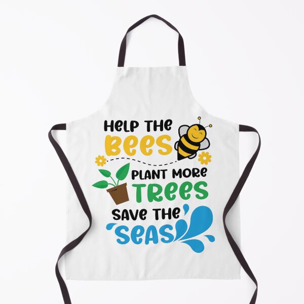 Item preview, save the bees, plant the trees, clean the seas designed and sold by AdelDa19.