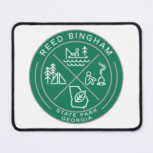 Item preview, Reed Bingham State Park Heraldic Logo designed and sold by VanyaKar.