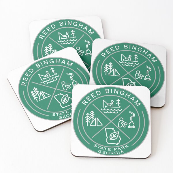 Item preview, Reed Bingham State Park Heraldic Logo designed and sold by VanyaKar.