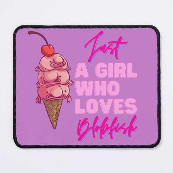 Item preview, Just a girl who loves blobfish shirt designed and sold by Rolmani-shop.