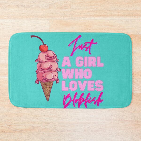 Item preview, Just a girl who loves blobfish shirt designed and sold by Rolmani-shop.