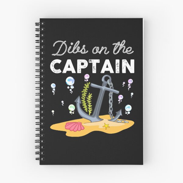Item preview, Funny Captain Wife Dibs On The Captain designed and sold by KimberlyOppen.