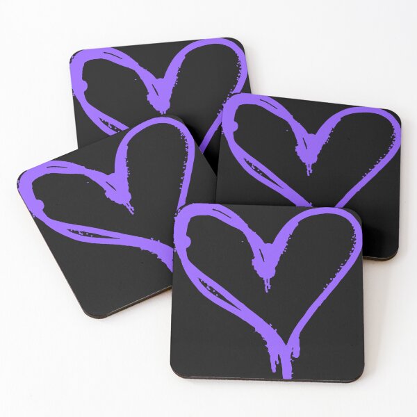 Item preview, Graffiti Purple Heart  designed and sold by Lizmorse.
