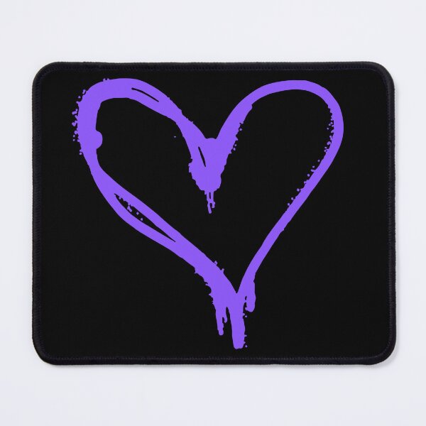 Item preview, Graffiti Purple Heart  designed and sold by Lizmorse.