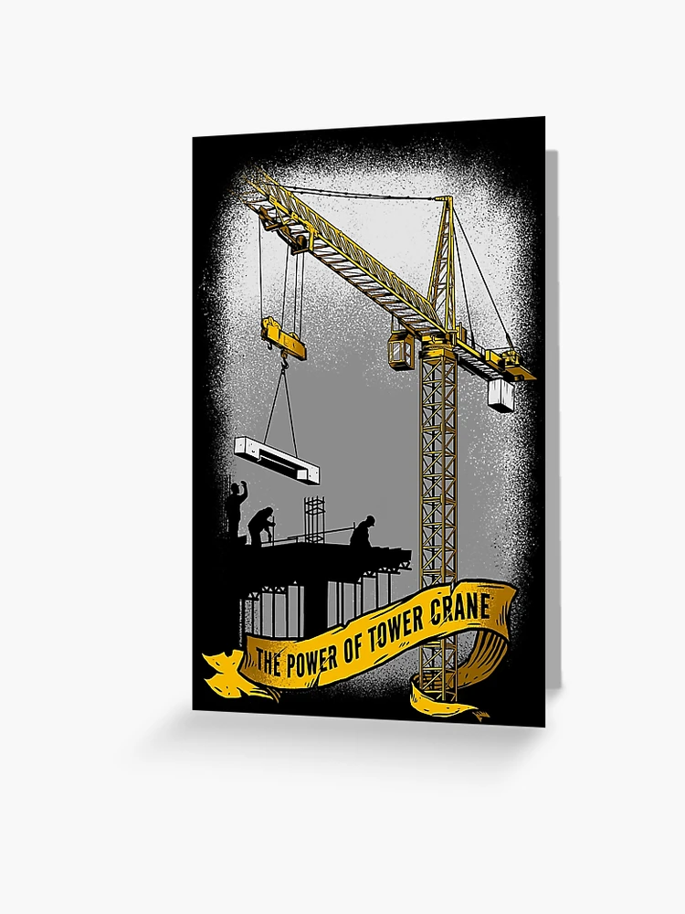 The Power Of Tower Crane Pin for Sale by damnoverload