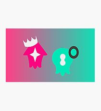 Pearl & Marina's Symbol - Splatoon 2 Photographic Print