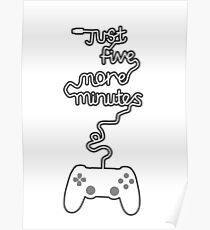 Just five more Poster