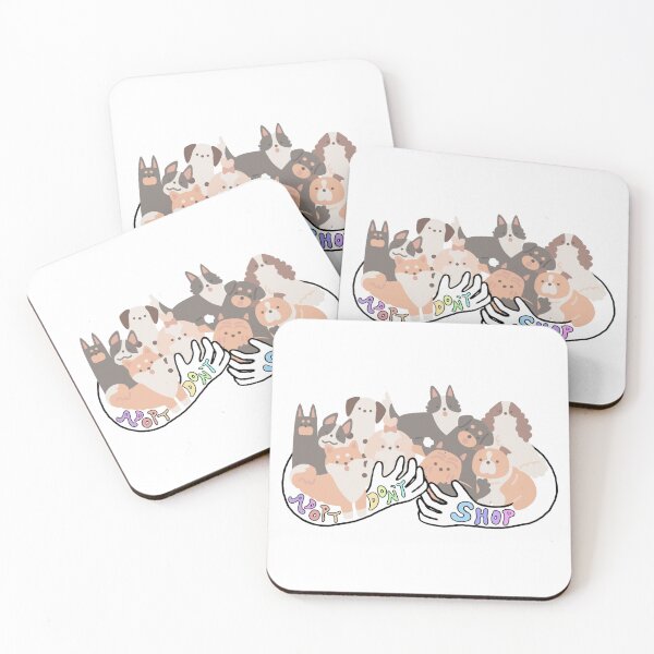 Item preview, Adopt Don’t Shop Furry Friends designed and sold by Lenaartist.