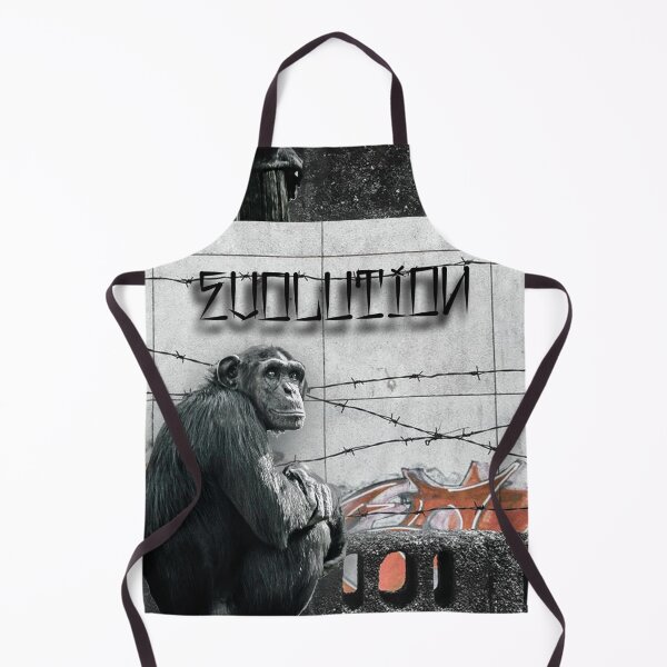 Item preview, Evolution, Monkey, Banksy, Urban. Evolutionism, T-shirt, Street, Graffiti designed and sold by babivilelashop.