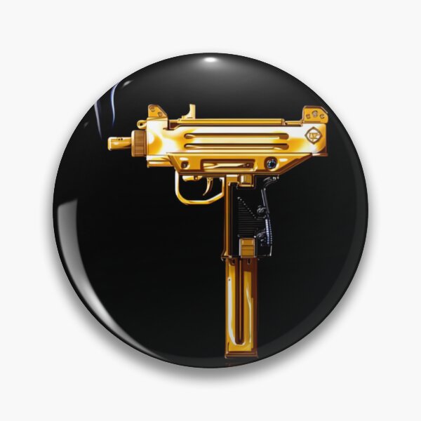 Item preview, gold uzi , hiphop rap typebeat coverart  designed and sold by deztees.