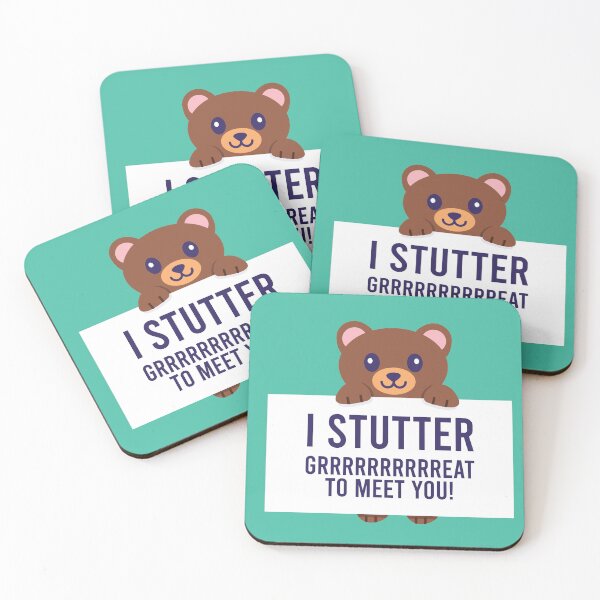 Item preview, I stutter- Great to meet you designed and sold by S-L-B-Designs.