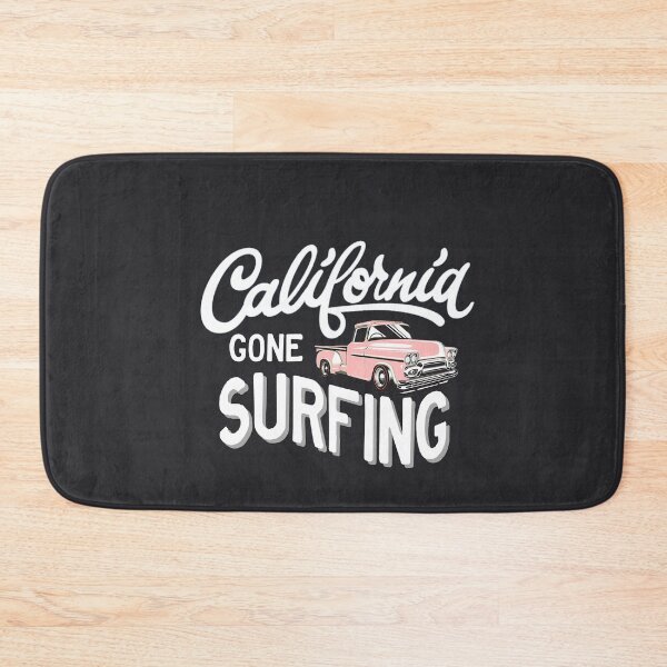 Item preview, Gone surfing California surfing Malibu Beach designed and sold by VUE-MER.