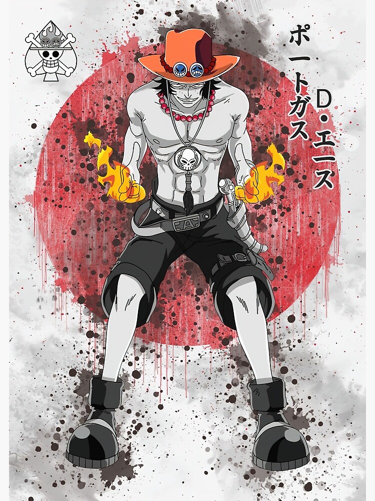 portgas d ace Poster for Sale by animervd1