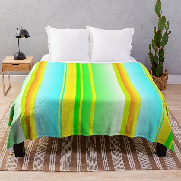 Item preview, Green yellow blue stripes | Green yellow blue vertical stripes designed and sold by lausn.