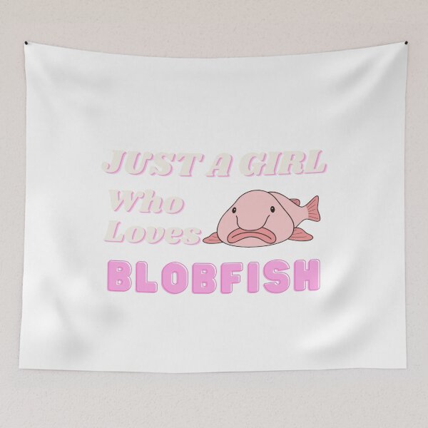 Item preview, Just a girl who loves blobfish shirt designed and sold by Rolmani-shop.