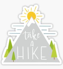 Take A Hike Sticker