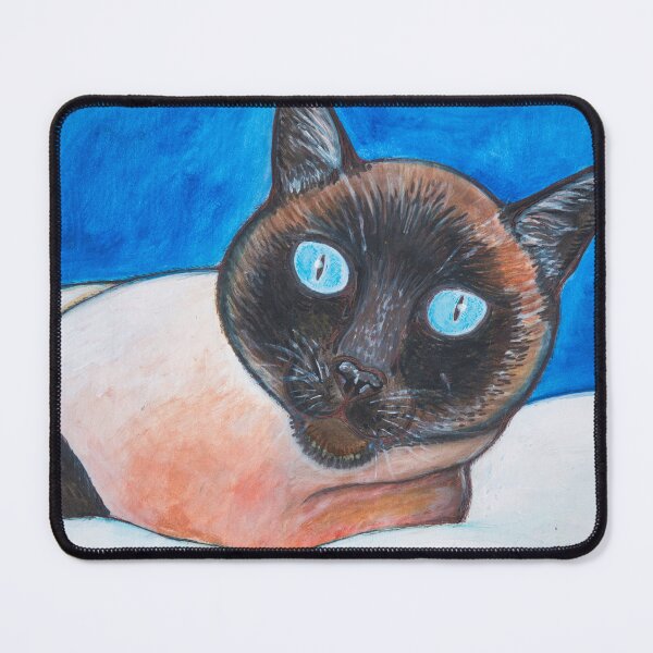 Item preview, Blue eyed Siamese cat designed and sold by Rebekah Gavra.