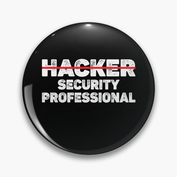 Item preview, Hacker Security Professional, White Hat Hacker Design for network security specialist, anti malware technicians for Cyber Security Team designed and sold by T-DESIGNEDZ.