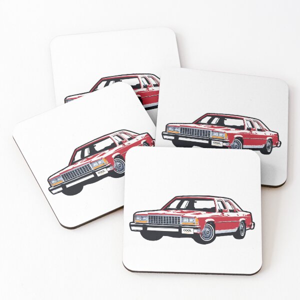 Item preview, Red 80s FCV Sedan designed and sold by CoolRide.