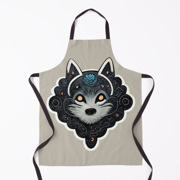Item preview, Night astral wolf emblem designed and sold by MadSwellDesigns.
