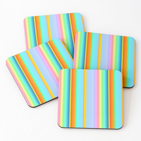 Item preview, Multicolored vibrant stripes | multicolored stripes designed and sold by lausn.
