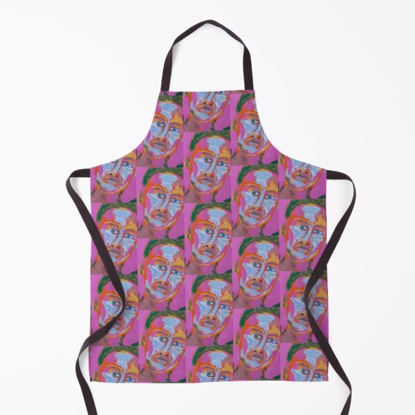 Item preview, Pink abstract man portrait designed and sold by Rebekah Gavra.