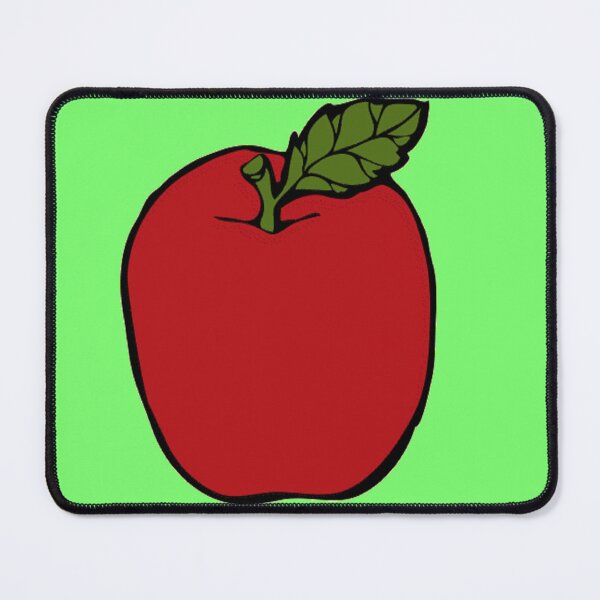 Item preview, Tasty big red apple green pattern designed and sold by tetibright.