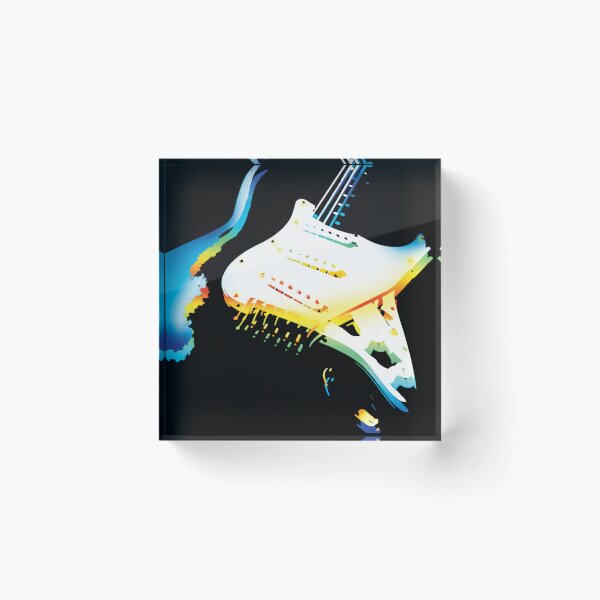 Item preview, Electric Guitar - Rainbow Fuzz designed and sold by QuarterMoon.
