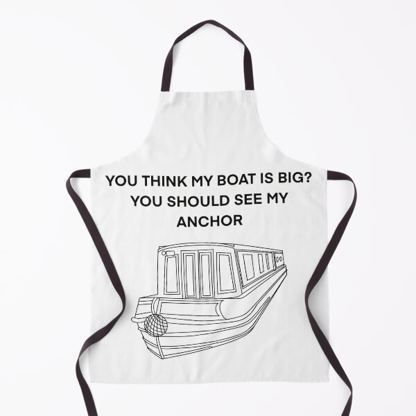 Item preview, Think my boat is big you Should see my anchor designed and sold by The Onboard Artist.