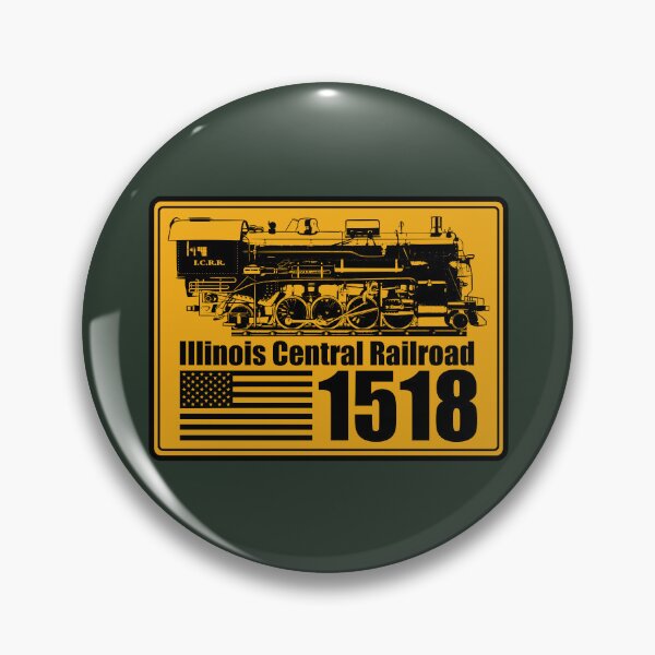 Item preview, Illinois Central Railroad 1518 designed and sold by TheRailStation.