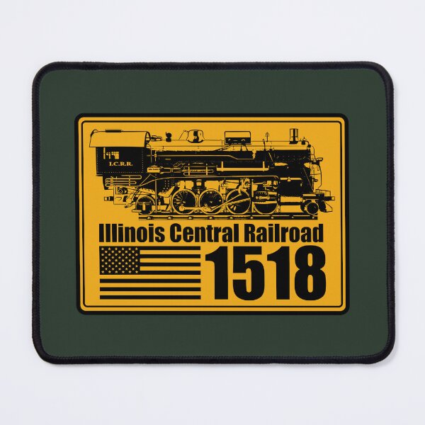 Item preview, Illinois Central Railroad 1518 designed and sold by TheRailStation.