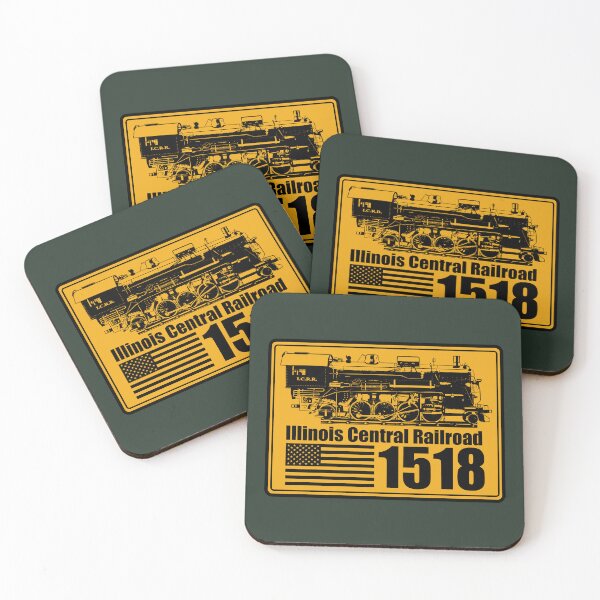Item preview, Illinois Central Railroad 1518 designed and sold by TheRailStation.