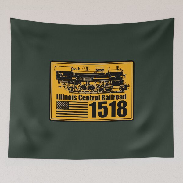 Item preview, Illinois Central Railroad 1518 designed and sold by TheRailStation.