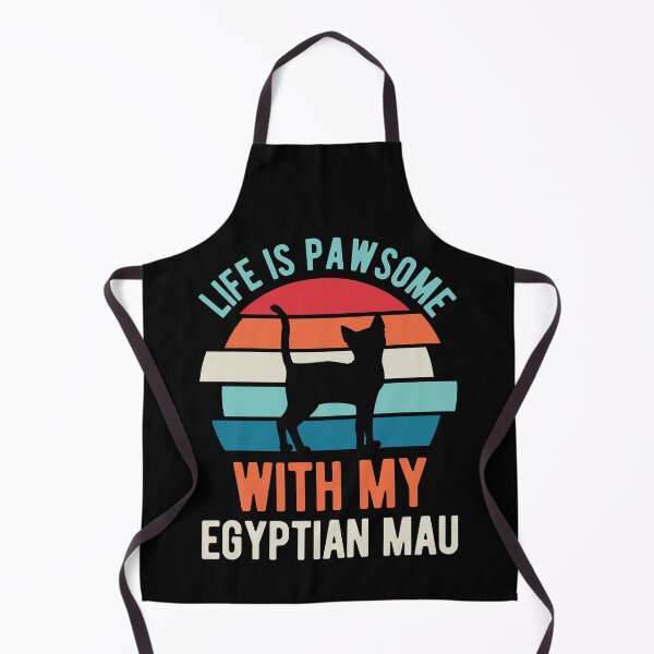 Item preview, Gracioso Gato Mau Egipcio designed and sold by artworkbyrihen.