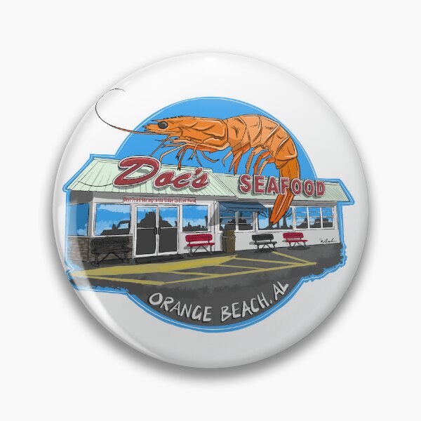 Item preview, Doc's Seafood Orange Beach Alabama Gulf Shores Shrimp designed and sold by Michael Garber.