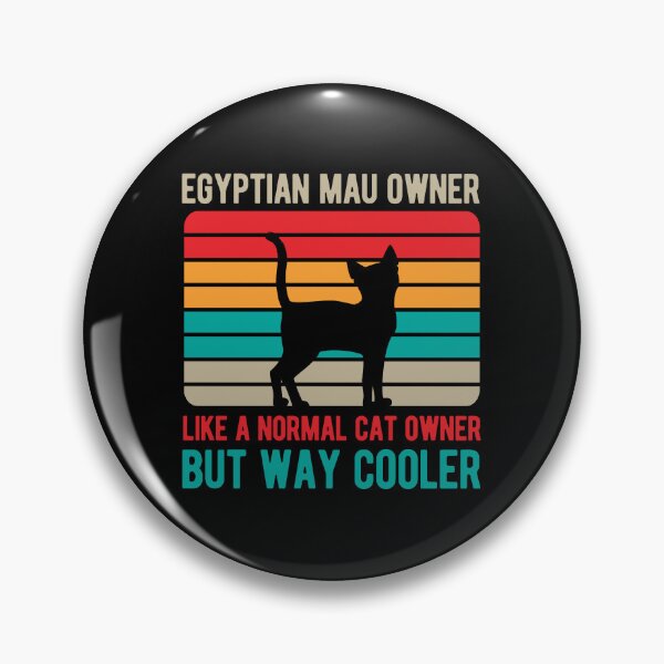 Item preview, Funny Egyptian Mau Cat designed and sold by artworkbyrihen.