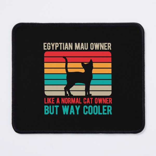 Item preview, Funny Egyptian Mau Cat designed and sold by artworkbyrihen.