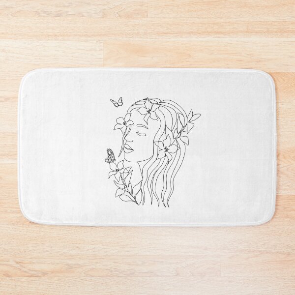 Item preview, Girl and Flowers designed and sold by unorthod0x.